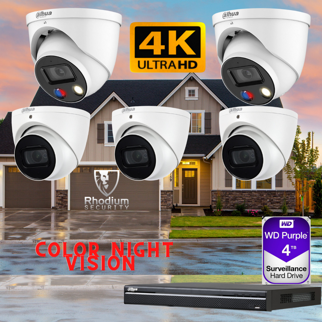 4K Ultra HD Color Light Vision CCTV