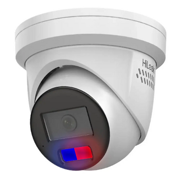 HiLook All-in-One Active Colour Deterrence Security Camera with Smart AI Motion Detection, Colour Night Vision, Two-Way Audio, and Red and Blue Flashing Lights. Ideal for Home and Business Surveillance.