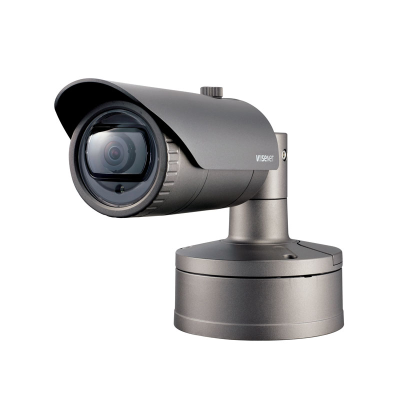 Hanwha Wisenet 2MP Outdoor Bullet Camera, H.265, 60fps, WDR, 20m IR, 2.4mm : HAN-XNO-6010R